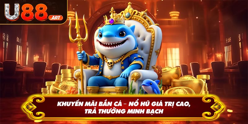 Khuyến Mãi Bắn Cá – Nổ hũ giá trị cao, trả thưởng minh bạch